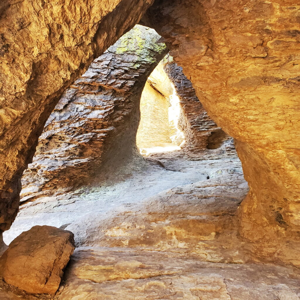 Chiricahua rock grotto